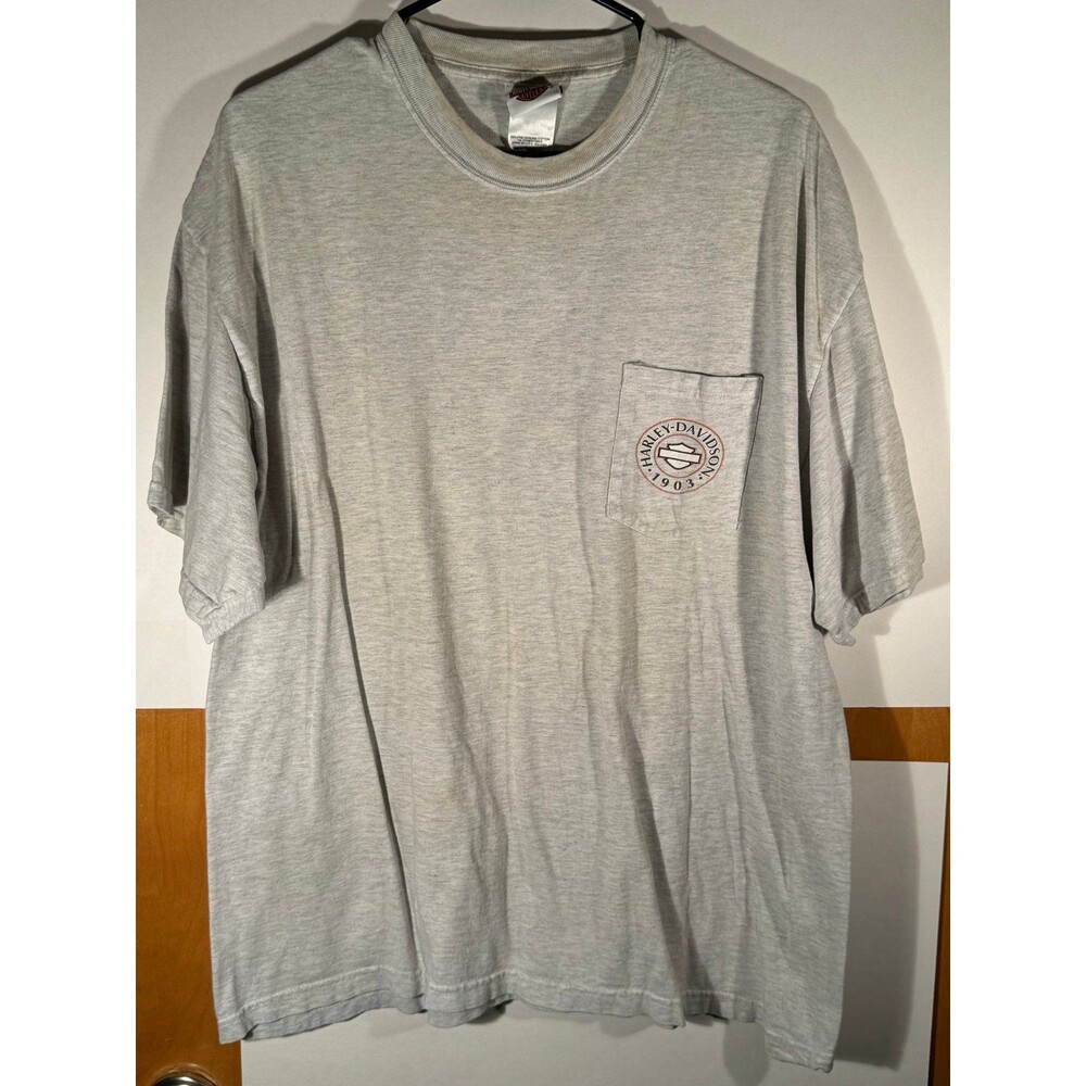 Vintage Harley Davidson Motorcycles Ted’s Alton Illinois‎ Shirt XL USA